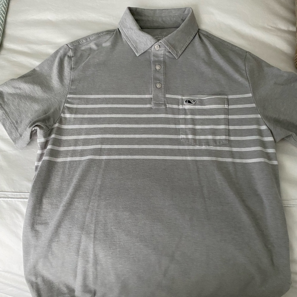 Vineyard Vines Edgartown Polo Shirt Golf Collar